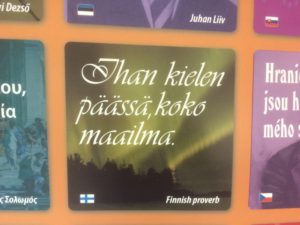 Euroopan kielten päivänä 26. syyskuuta voi juhlistaa myös suomen kieltä.